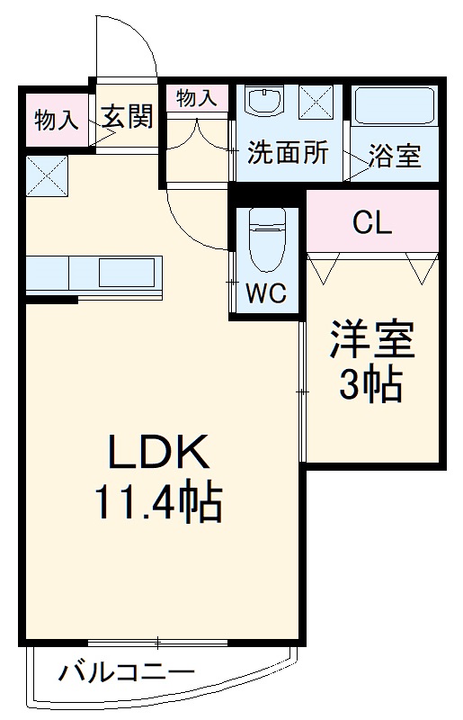 ラ バーゼの間取り