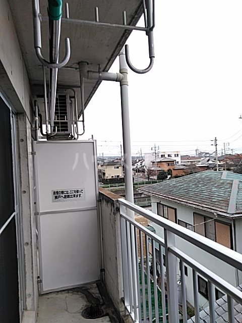 12/18 バルコニー