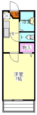 プロムナードハイツの間取り