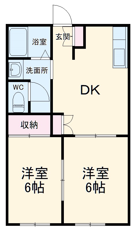フォルトゥナートAの間取り