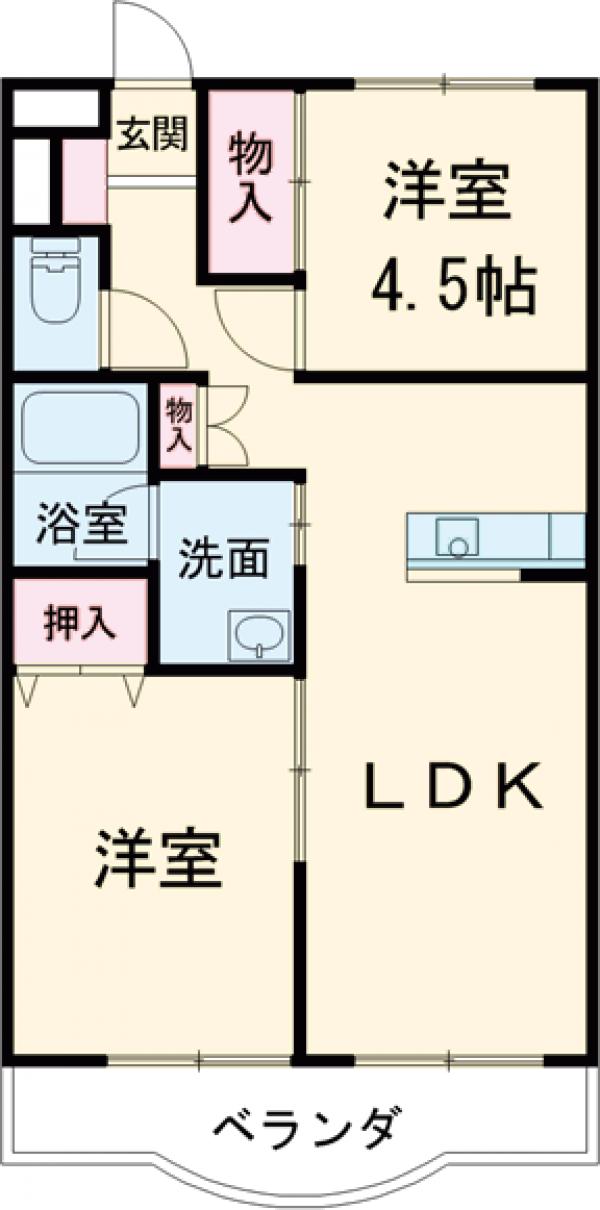 ロイヤルコートの間取り