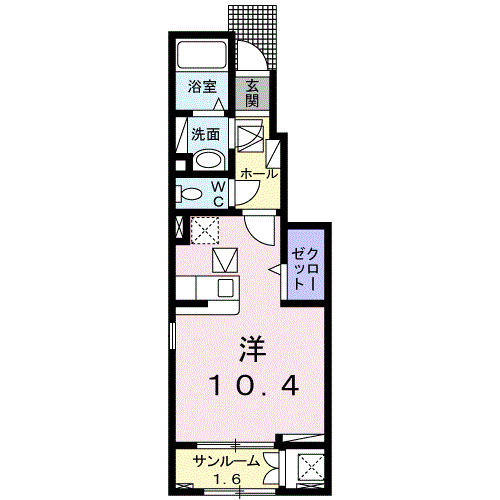 グリーンパークⅡの間取り