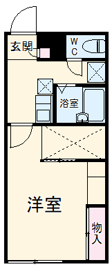 レオネクストラパン美園Aの間取り