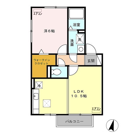 リヴェール上柴の間取り