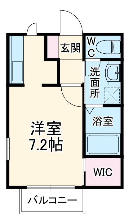 ヴァン・ソレーユAの間取り