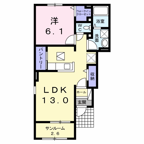 アフロディーテの間取り