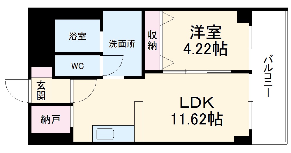 あさひグランレジデンシア高崎Ⅰの間取り