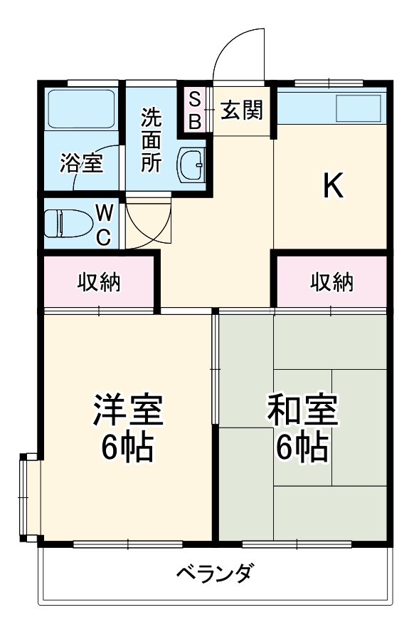 サーデンスコスモの間取り