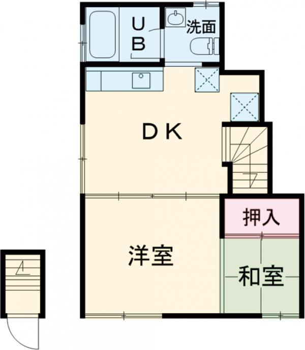 グランエッグス中野方南町の間取り