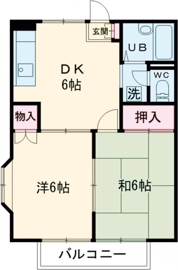 エンゼルの間取り