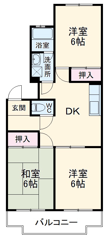 エーユーソフィアの間取り