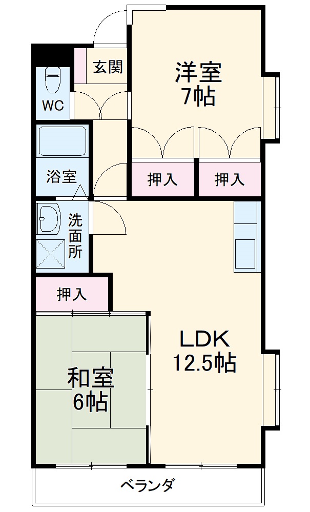 いづみマンションの間取り