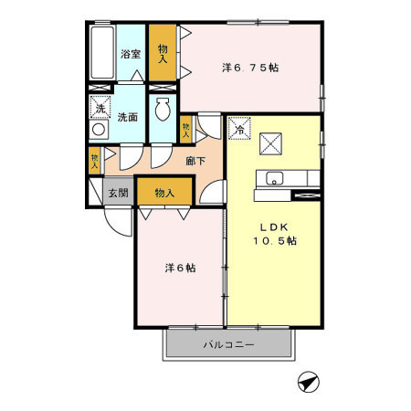 エルシオンの間取り