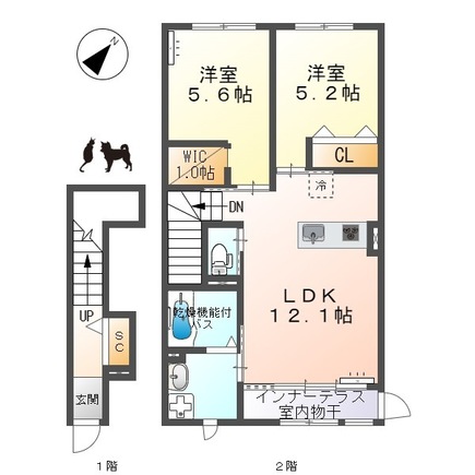 グレーシアの間取り
