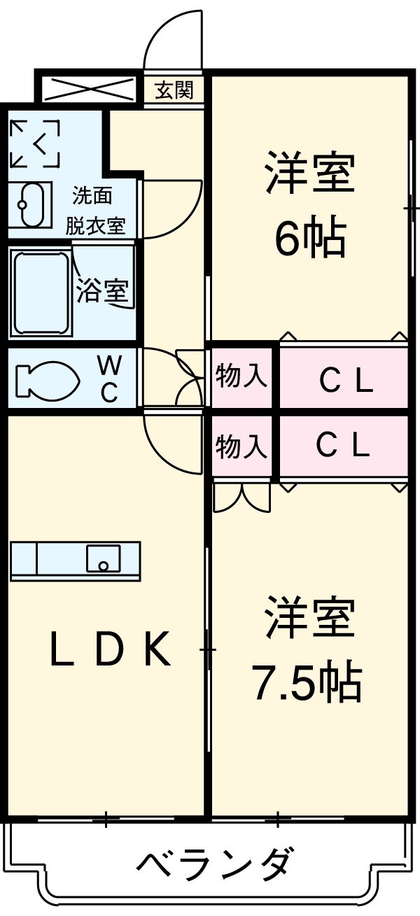 T.K Mansionの間取り