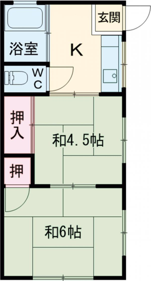 佐野南荘の間取り