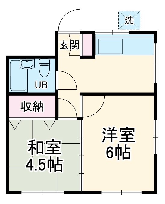 クリードBの間取り