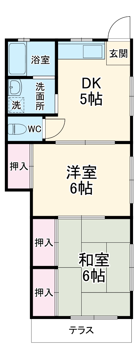 イガリハイツの間取り