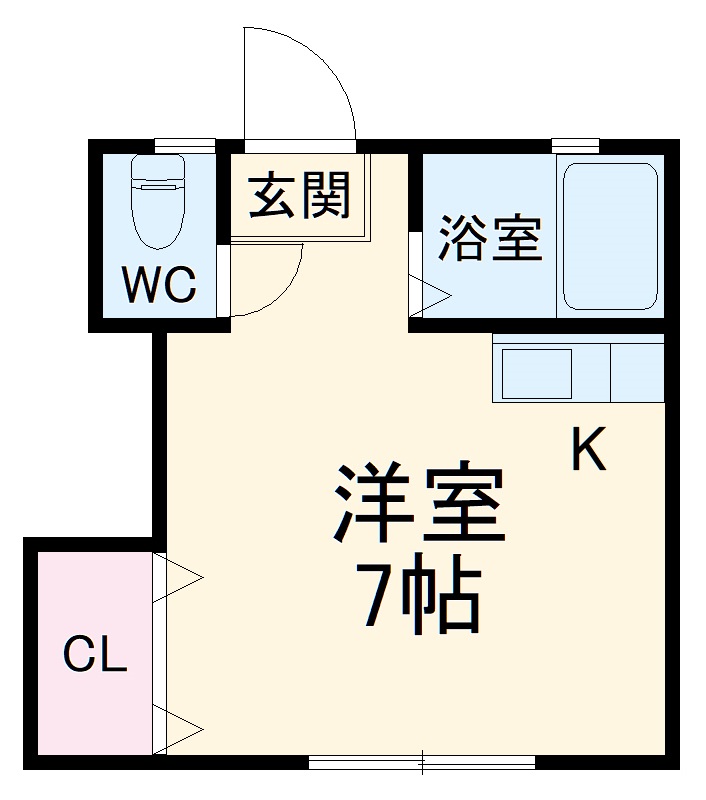 てのひら荘の間取り