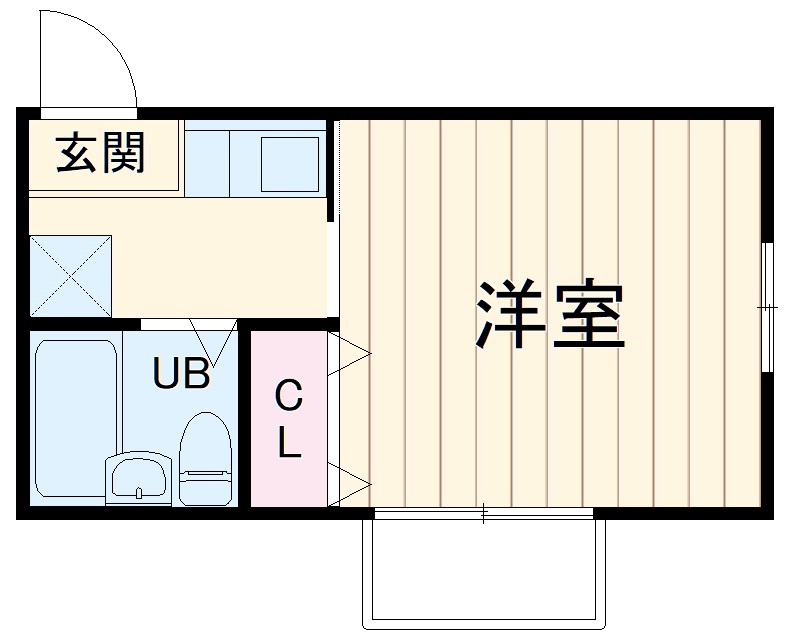 イーグル衣笠の間取り