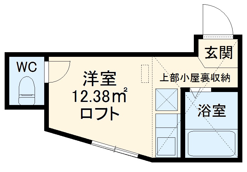 ユナイト追浜ビリーブラントの間取り