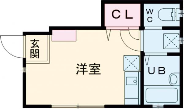 東四つ木の完工年月(2019年9月)築の賃貸アパートの間取り