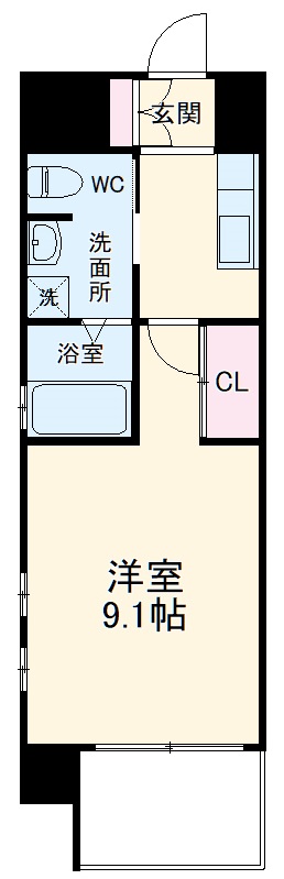 プレシャスコート金山の間取り