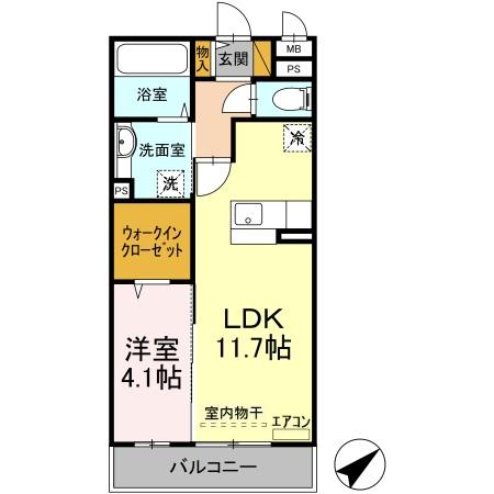アネーロヴィータの間取り