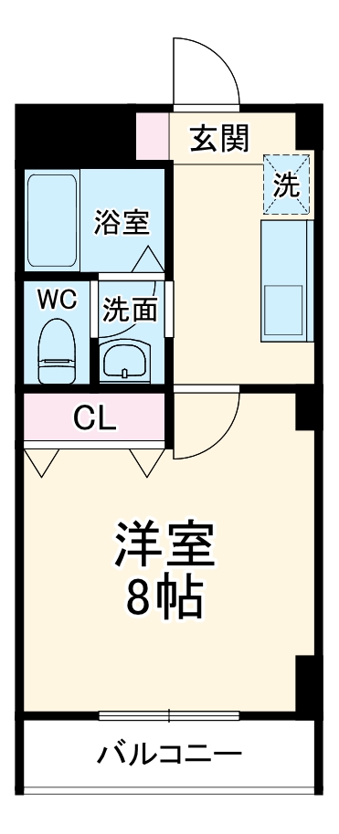 ルミエール・Wの間取り