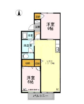 ビューラー宮田の間取り