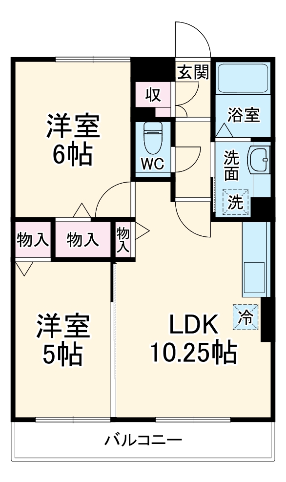 メゾンＴＫＢの間取り