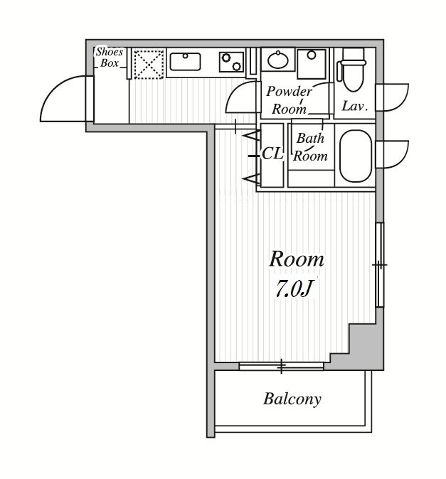 パピエ・レイの間取り
