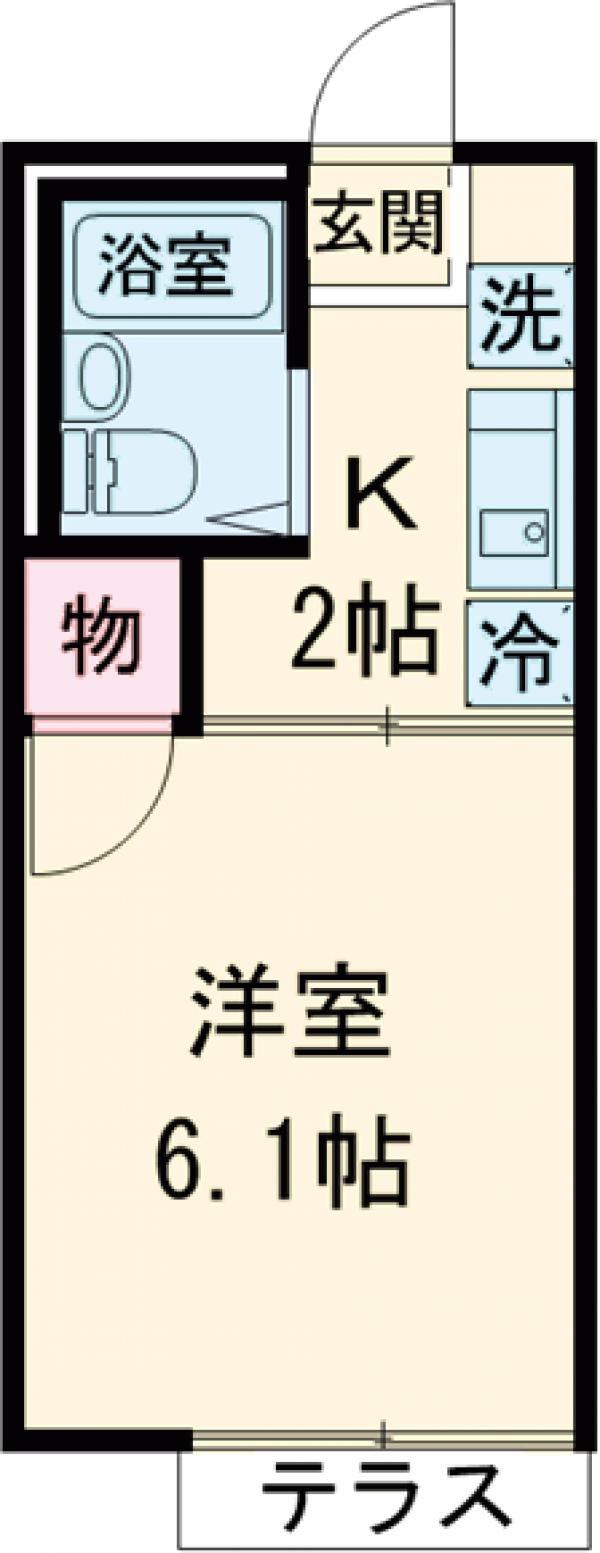 どみいるみずのの間取り