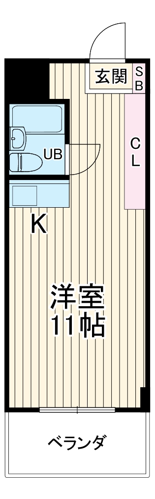 ユトリロつつじが丘の間取り