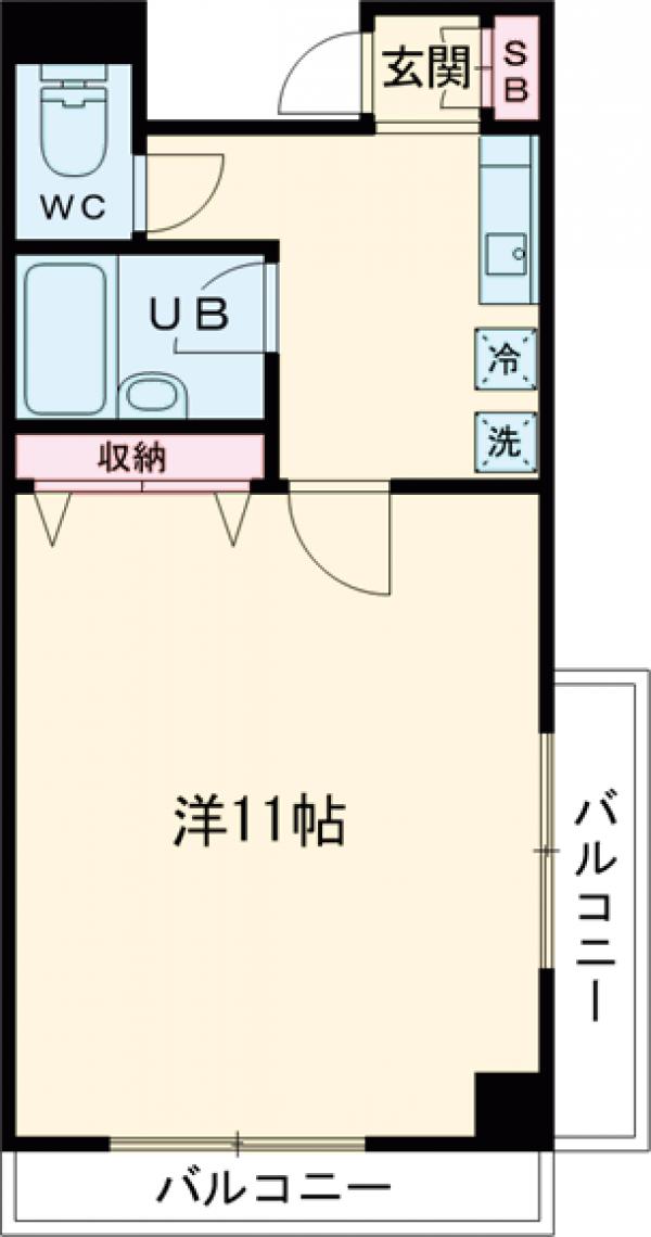 メルベイユⅡの間取り