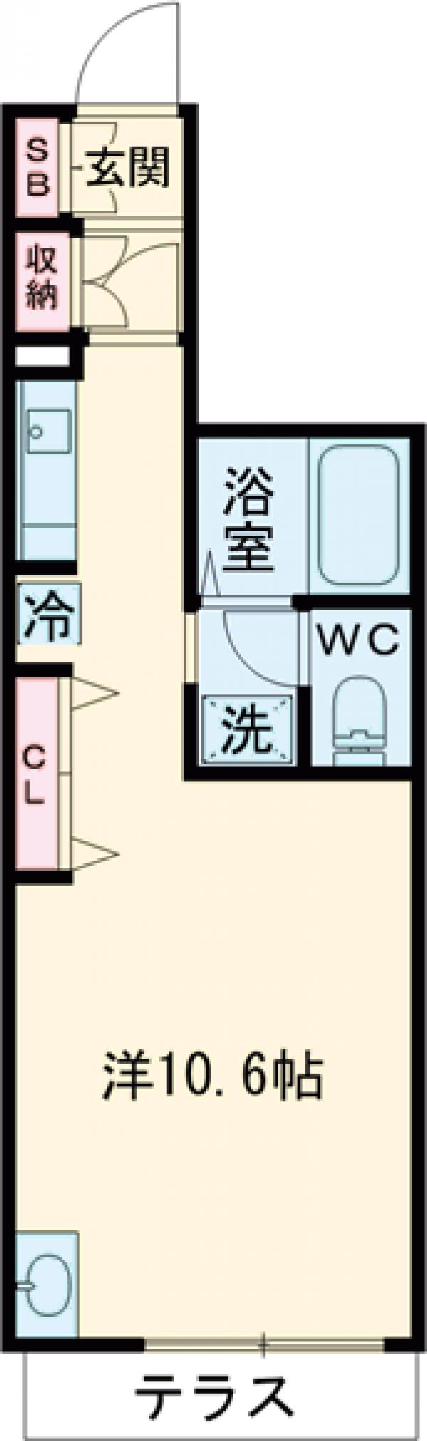 プレアル自由が丘の間取り