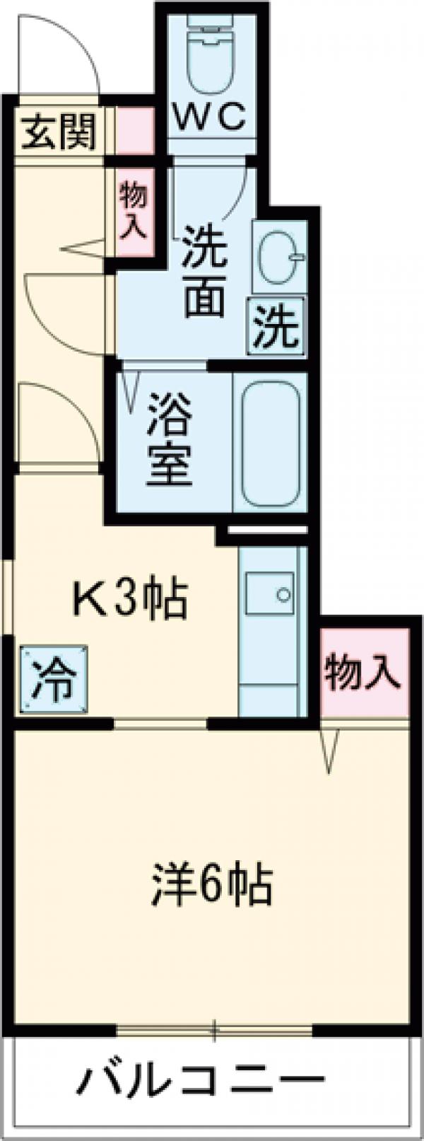 プリヴェール成城の間取り