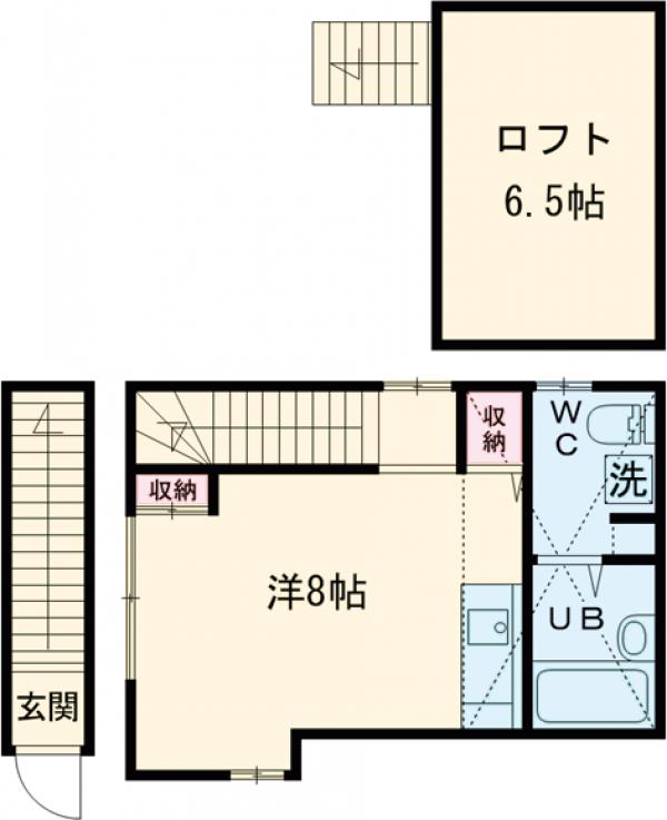 YAGUCHI RESIDENCE C棟の間取り