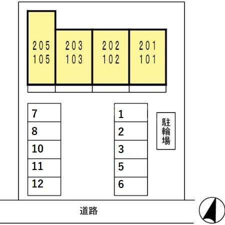 2/11 駐車場