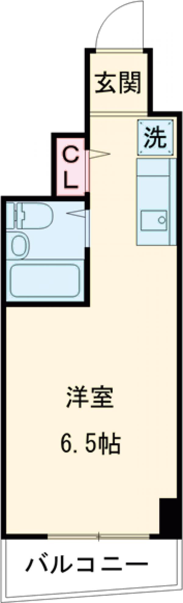 スカイコート都立大学第2の間取り
