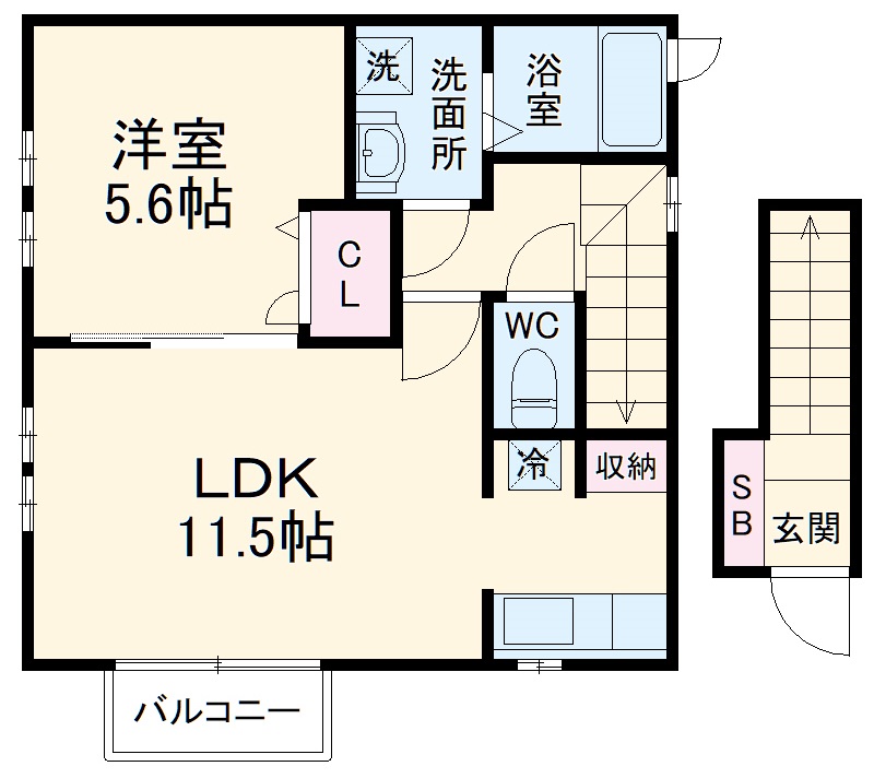 フローリッシュ日吉の間取り