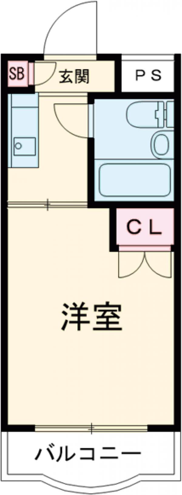 ハイタウン洗足池の間取り