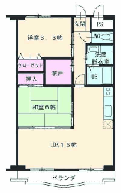 みゆきサンプラザの間取り