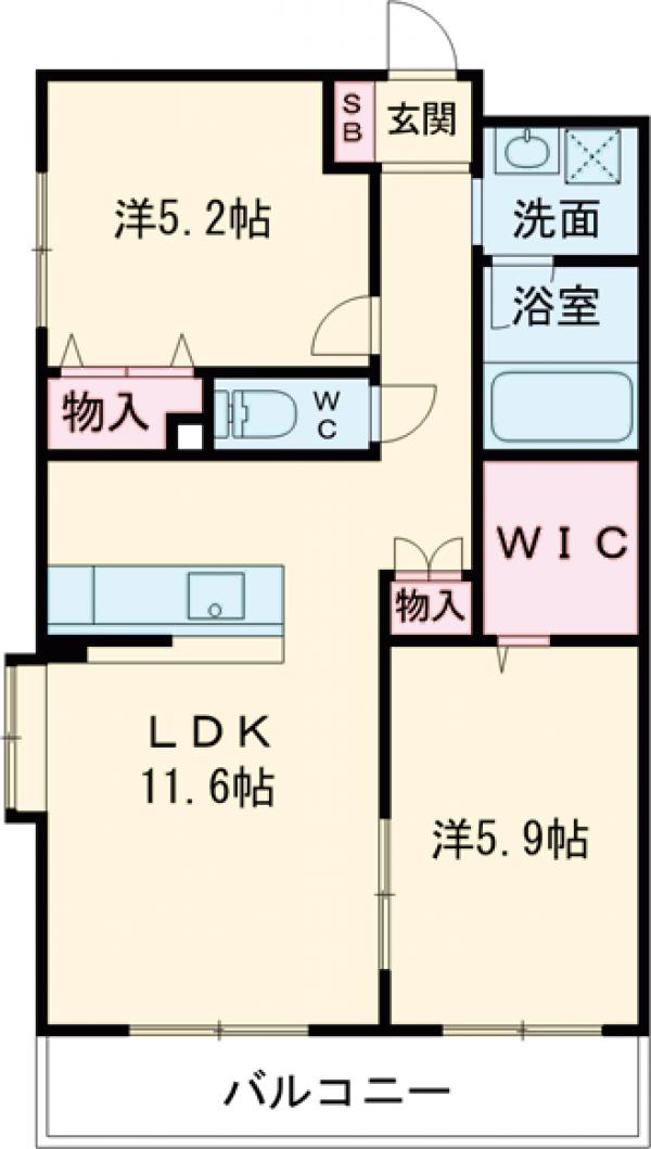 K・T Moraの間取り