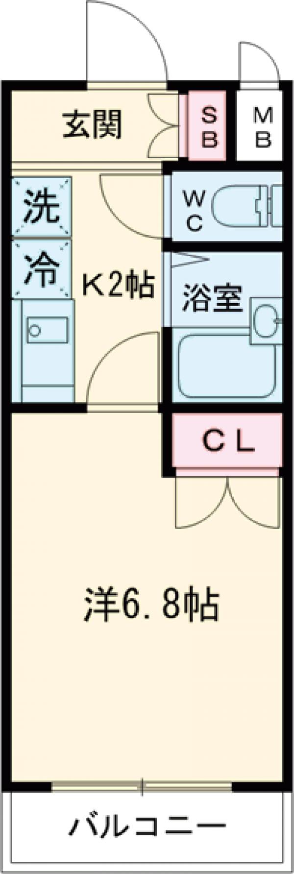 ガラ・ステージ田園調布の間取り