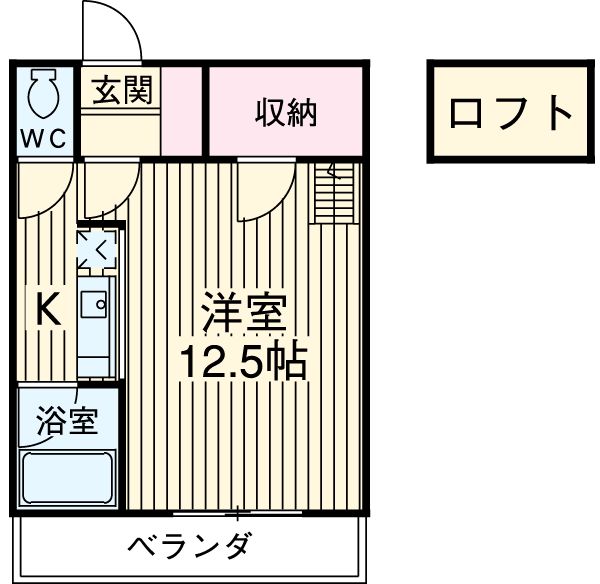 セザンヌ新栄３の間取り