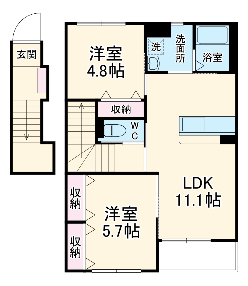VIEW TERRACE Tの間取り