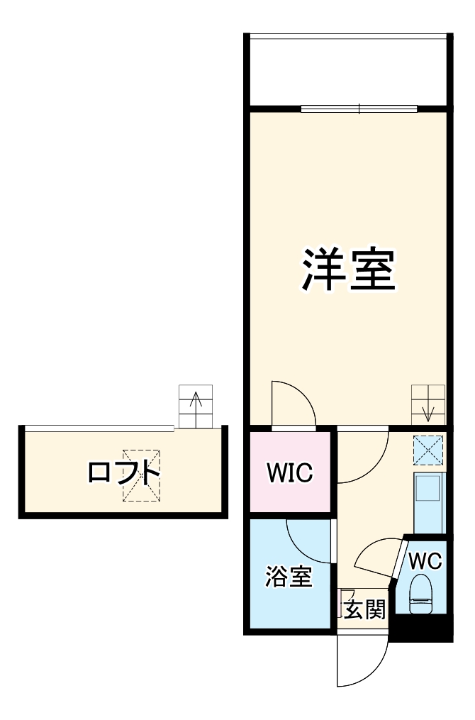 セザンヌ内張の間取り
