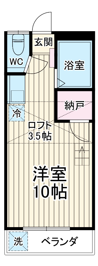 セザンヌ内張の間取り