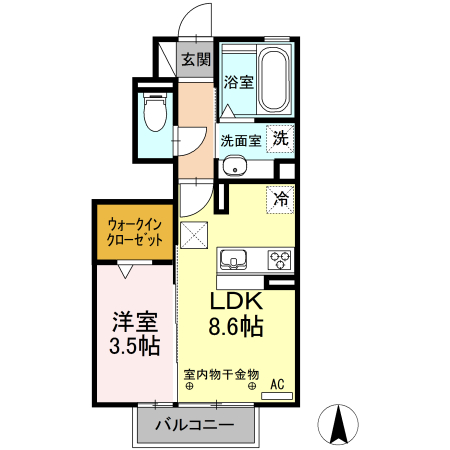 e・Lavie 木曽川の間取り